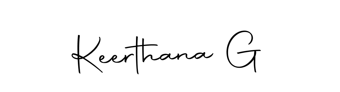 Also we have Keerthana G name is the best signature style. Create professional handwritten signature collection using Autography-DOLnW autograph style. Keerthana G signature style 10 images and pictures png