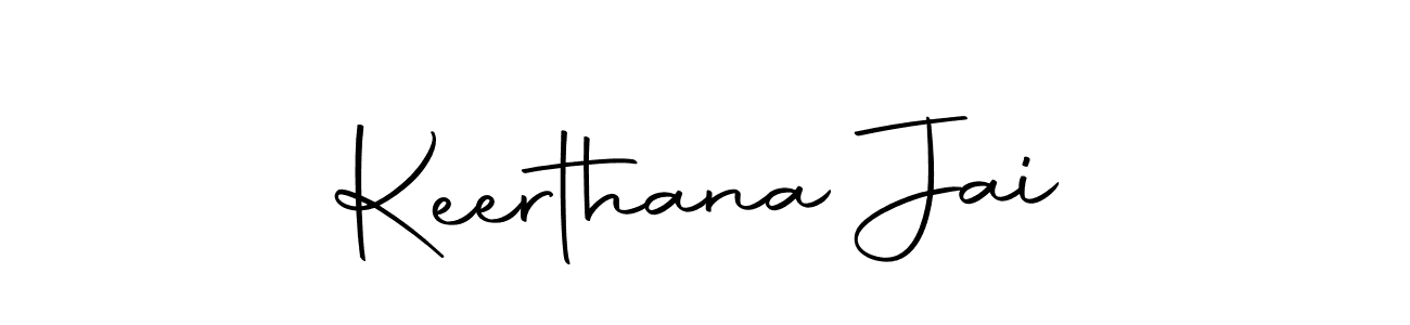 Create a beautiful signature design for name Keerthana Jai. With this signature (Autography-DOLnW) fonts, you can make a handwritten signature for free. Keerthana Jai signature style 10 images and pictures png