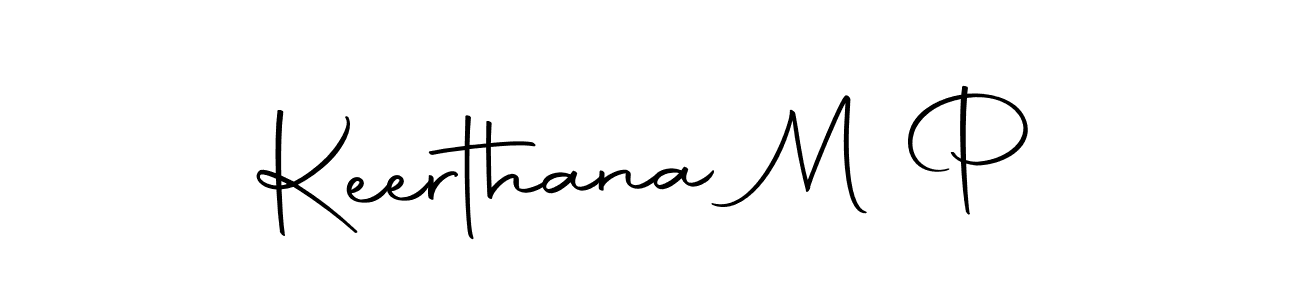 The best way (Autography-DOLnW) to make a short signature is to pick only two or three words in your name. The name Keerthana M P include a total of six letters. For converting this name. Keerthana M P signature style 10 images and pictures png
