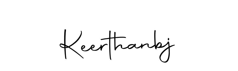 if you are searching for the best signature style for your name Keerthanbj. so please give up your signature search. here we have designed multiple signature styles  using Autography-DOLnW. Keerthanbj signature style 10 images and pictures png