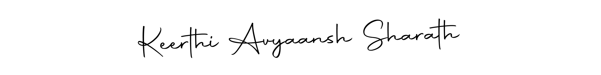 How to make Keerthi Avyaansh Sharath signature? Autography-DOLnW is a professional autograph style. Create handwritten signature for Keerthi Avyaansh Sharath name. Keerthi Avyaansh Sharath signature style 10 images and pictures png