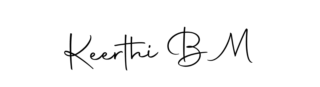 Autography-DOLnW is a professional signature style that is perfect for those who want to add a touch of class to their signature. It is also a great choice for those who want to make their signature more unique. Get Keerthi B M name to fancy signature for free. Keerthi B M signature style 10 images and pictures png