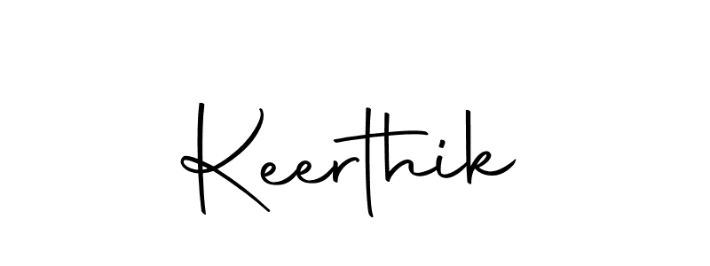 Make a beautiful signature design for name Keerthik. With this signature (Autography-DOLnW) style, you can create a handwritten signature for free. Keerthik signature style 10 images and pictures png