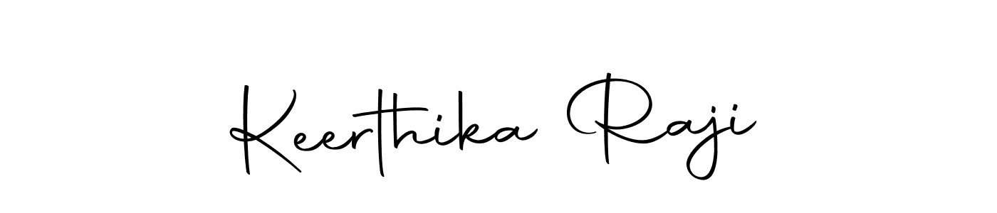 Design your own signature with our free online signature maker. With this signature software, you can create a handwritten (Autography-DOLnW) signature for name Keerthika Raji. Keerthika Raji signature style 10 images and pictures png