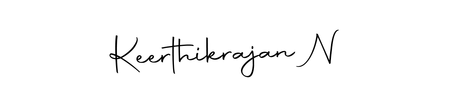 You can use this online signature creator to create a handwritten signature for the name Keerthikrajan N. This is the best online autograph maker. Keerthikrajan N signature style 10 images and pictures png