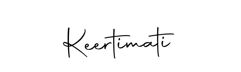 Design your own signature with our free online signature maker. With this signature software, you can create a handwritten (Autography-DOLnW) signature for name Keertimati. Keertimati signature style 10 images and pictures png