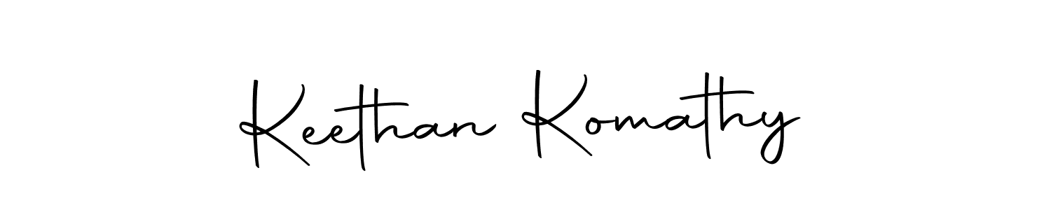 Make a beautiful signature design for name Keethan Komathy. Use this online signature maker to create a handwritten signature for free. Keethan Komathy signature style 10 images and pictures png