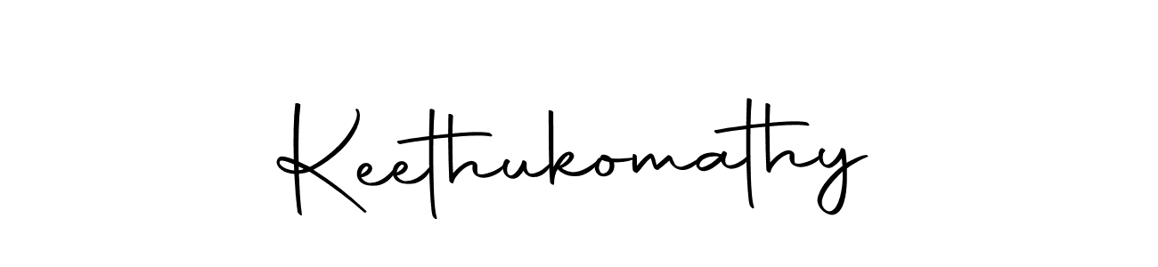 Design your own signature with our free online signature maker. With this signature software, you can create a handwritten (Autography-DOLnW) signature for name Keethukomathy. Keethukomathy signature style 10 images and pictures png