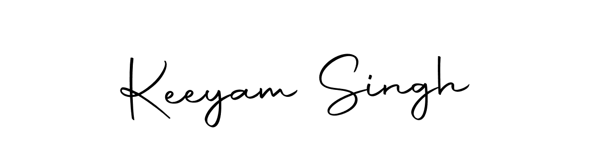 Create a beautiful signature design for name Keeyam Singh. With this signature (Autography-DOLnW) fonts, you can make a handwritten signature for free. Keeyam Singh signature style 10 images and pictures png