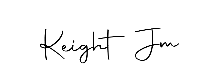 Design your own signature with our free online signature maker. With this signature software, you can create a handwritten (Autography-DOLnW) signature for name Keight Jm. Keight Jm signature style 10 images and pictures png