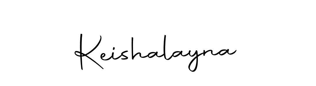 Design your own signature with our free online signature maker. With this signature software, you can create a handwritten (Autography-DOLnW) signature for name Keishalayna. Keishalayna signature style 10 images and pictures png