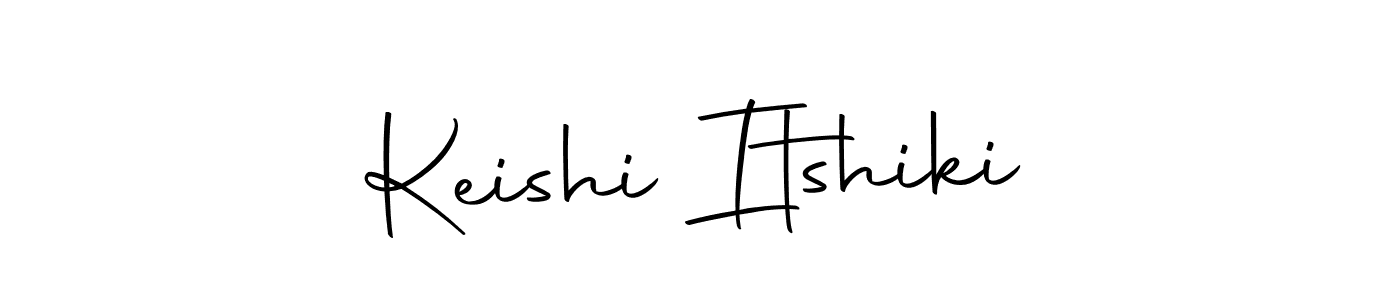 Make a beautiful signature design for name Keishi Itshiki. With this signature (Autography-DOLnW) style, you can create a handwritten signature for free. Keishi Itshiki signature style 10 images and pictures png