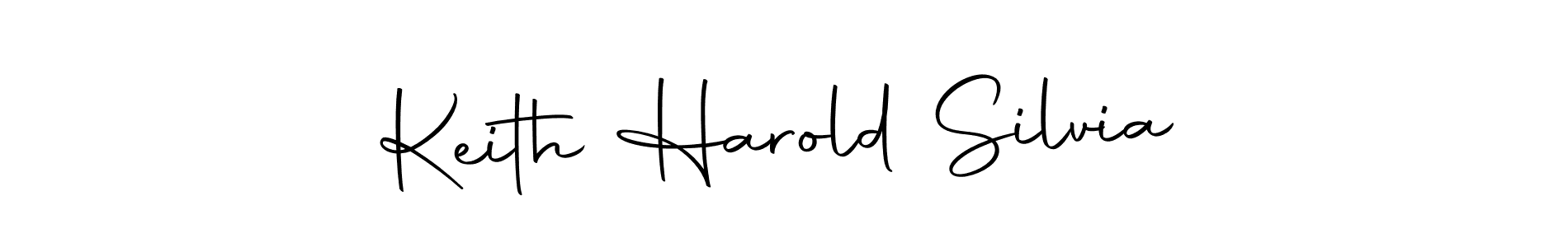 Make a beautiful signature design for name Keith Harold Silvia. With this signature (Autography-DOLnW) style, you can create a handwritten signature for free. Keith Harold Silvia signature style 10 images and pictures png