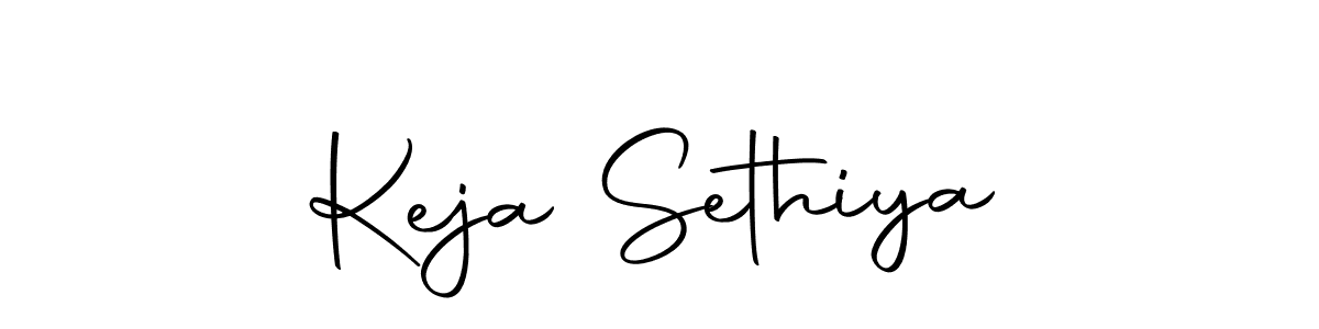 How to make Keja Sethiya name signature. Use Autography-DOLnW style for creating short signs online. This is the latest handwritten sign. Keja Sethiya signature style 10 images and pictures png
