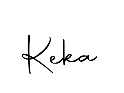 Use a signature maker to create a handwritten signature online. With this signature software, you can design (Autography-DOLnW) your own signature for name Keka. Keka signature style 10 images and pictures png