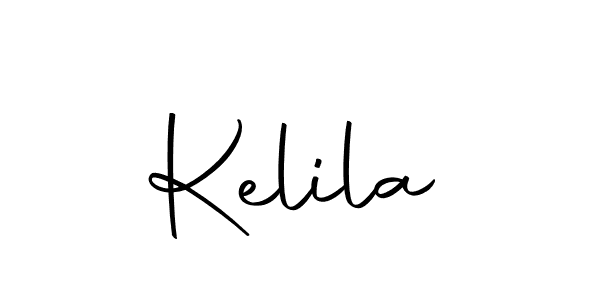 How to make Kelila signature? Autography-DOLnW is a professional autograph style. Create handwritten signature for Kelila name. Kelila signature style 10 images and pictures png