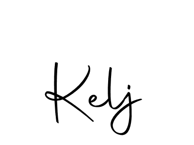 Kelj stylish signature style. Best Handwritten Sign (Autography-DOLnW) for my name. Handwritten Signature Collection Ideas for my name Kelj. Kelj signature style 10 images and pictures png