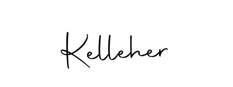 Design your own signature with our free online signature maker. With this signature software, you can create a handwritten (Autography-DOLnW) signature for name Kelleher. Kelleher signature style 10 images and pictures png