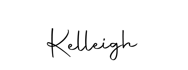 Use a signature maker to create a handwritten signature online. With this signature software, you can design (Autography-DOLnW) your own signature for name Kelleigh. Kelleigh signature style 10 images and pictures png