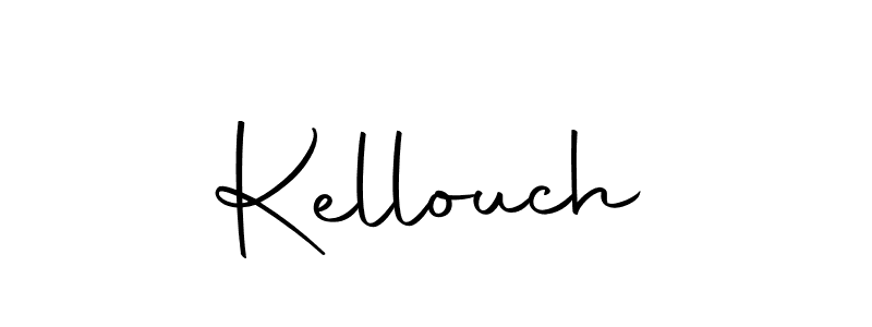How to make Kellouch name signature. Use Autography-DOLnW style for creating short signs online. This is the latest handwritten sign. Kellouch signature style 10 images and pictures png