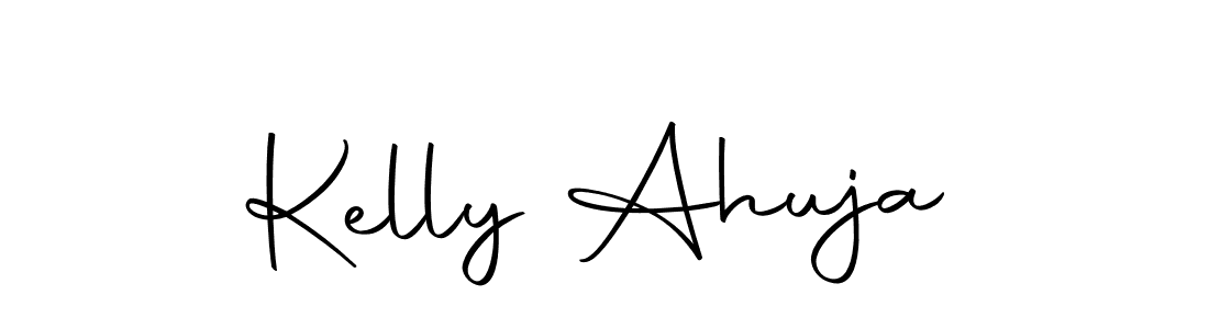 Kelly Ahuja stylish signature style. Best Handwritten Sign (Autography-DOLnW) for my name. Handwritten Signature Collection Ideas for my name Kelly Ahuja. Kelly Ahuja signature style 10 images and pictures png