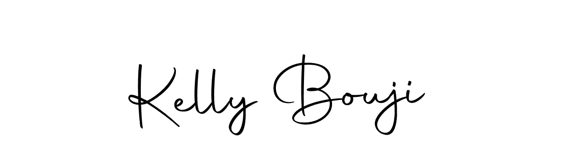 Create a beautiful signature design for name Kelly Bouji. With this signature (Autography-DOLnW) fonts, you can make a handwritten signature for free. Kelly Bouji signature style 10 images and pictures png