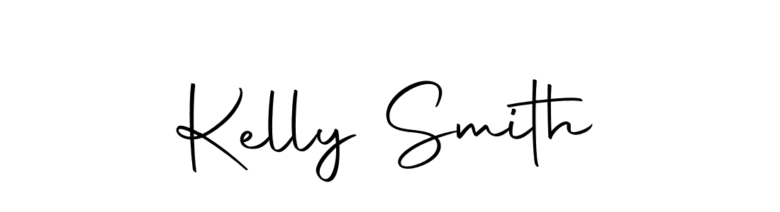 Design your own signature with our free online signature maker. With this signature software, you can create a handwritten (Autography-DOLnW) signature for name Kelly Smith. Kelly Smith signature style 10 images and pictures png