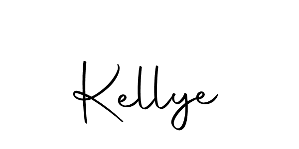 Create a beautiful signature design for name Kellye. With this signature (Autography-DOLnW) fonts, you can make a handwritten signature for free. Kellye signature style 10 images and pictures png