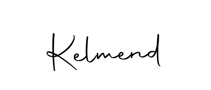 Design your own signature with our free online signature maker. With this signature software, you can create a handwritten (Autography-DOLnW) signature for name Kelmend. Kelmend signature style 10 images and pictures png