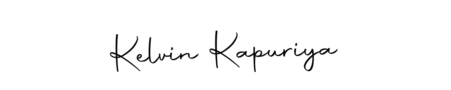 Kelvin Kapuriya stylish signature style. Best Handwritten Sign (Autography-DOLnW) for my name. Handwritten Signature Collection Ideas for my name Kelvin Kapuriya. Kelvin Kapuriya signature style 10 images and pictures png