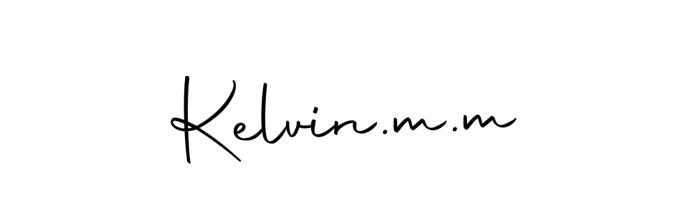 The best way (Autography-DOLnW) to make a short signature is to pick only two or three words in your name. The name Kelvin.m.m include a total of six letters. For converting this name. Kelvin.m.m signature style 10 images and pictures png