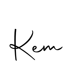 You should practise on your own different ways (Autography-DOLnW) to write your name (Kem) in signature. don't let someone else do it for you. Kem signature style 10 images and pictures png