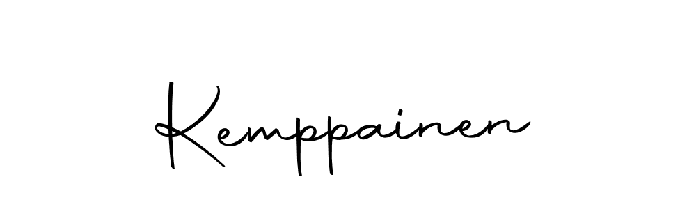 Make a beautiful signature design for name Kemppainen. With this signature (Autography-DOLnW) style, you can create a handwritten signature for free. Kemppainen signature style 10 images and pictures png