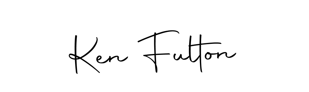 Make a beautiful signature design for name Ken Fulton. With this signature (Autography-DOLnW) style, you can create a handwritten signature for free. Ken Fulton signature style 10 images and pictures png
