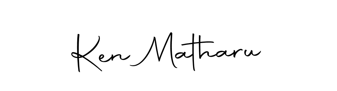 Use a signature maker to create a handwritten signature online. With this signature software, you can design (Autography-DOLnW) your own signature for name Ken Matharu. Ken Matharu signature style 10 images and pictures png