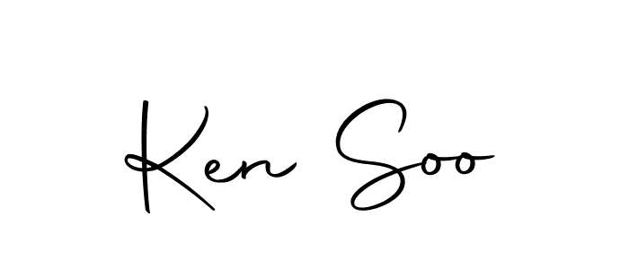 Ken Soo stylish signature style. Best Handwritten Sign (Autography-DOLnW) for my name. Handwritten Signature Collection Ideas for my name Ken Soo. Ken Soo signature style 10 images and pictures png