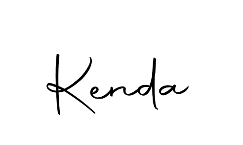 if you are searching for the best signature style for your name Kenda. so please give up your signature search. here we have designed multiple signature styles  using Autography-DOLnW. Kenda signature style 10 images and pictures png