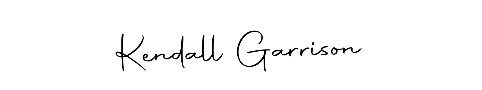 Kendall Garrison stylish signature style. Best Handwritten Sign (Autography-DOLnW) for my name. Handwritten Signature Collection Ideas for my name Kendall Garrison. Kendall Garrison signature style 10 images and pictures png