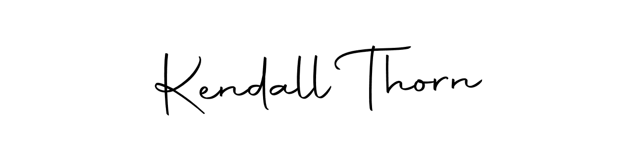 Make a beautiful signature design for name Kendall Thorn. Use this online signature maker to create a handwritten signature for free. Kendall Thorn signature style 10 images and pictures png