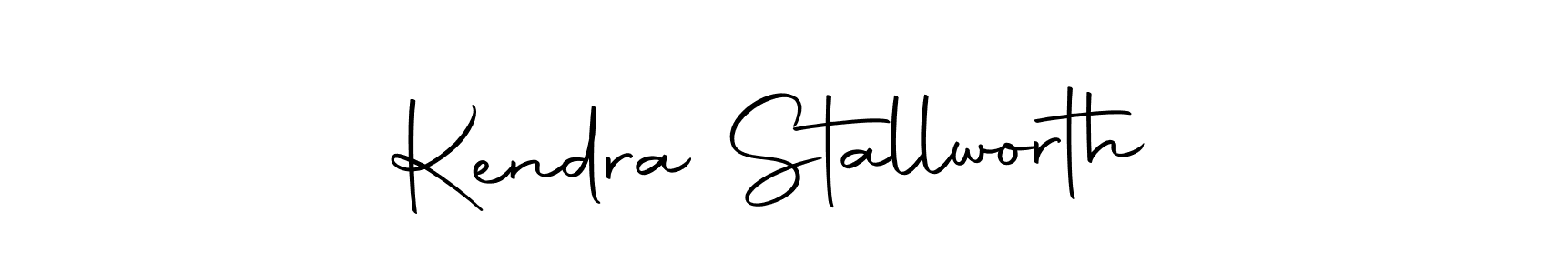 The best way (Autography-DOLnW) to make a short signature is to pick only two or three words in your name. The name Kendra Stallworth include a total of six letters. For converting this name. Kendra Stallworth signature style 10 images and pictures png