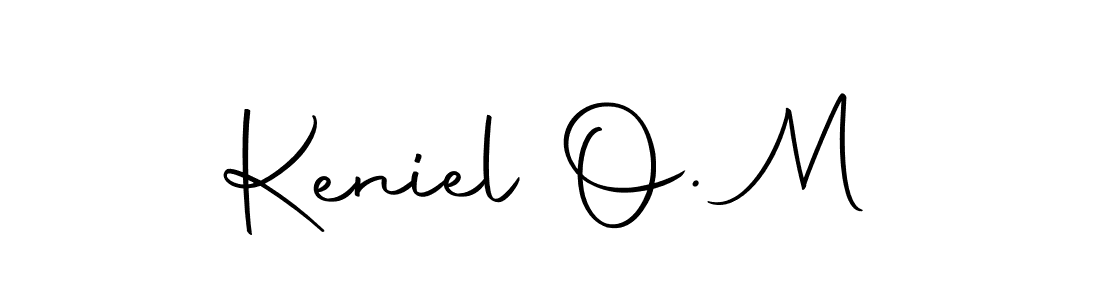 This is the best signature style for the Keniel O. M name. Also you like these signature font (Autography-DOLnW). Mix name signature. Keniel O. M signature style 10 images and pictures png