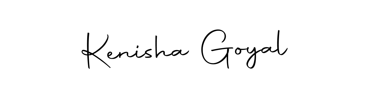 Make a beautiful signature design for name Kenisha Goyal. Use this online signature maker to create a handwritten signature for free. Kenisha Goyal signature style 10 images and pictures png