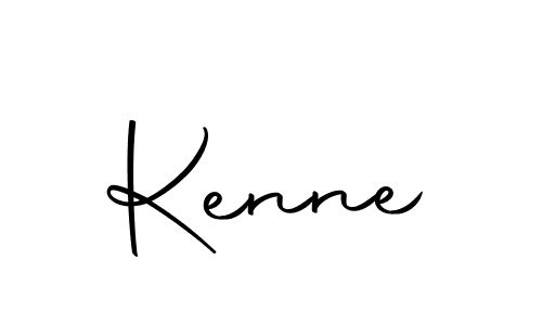Design your own signature with our free online signature maker. With this signature software, you can create a handwritten (Autography-DOLnW) signature for name Kenne. Kenne signature style 10 images and pictures png