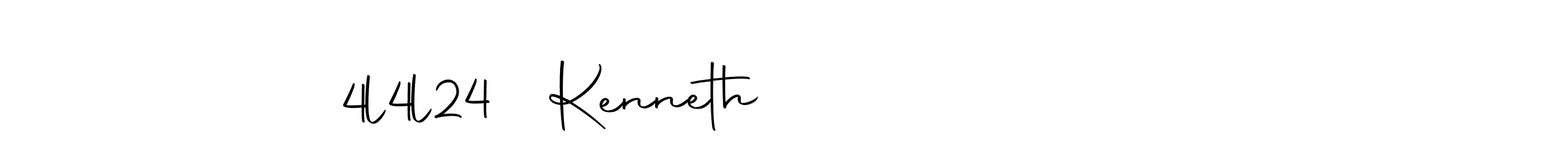 Also we have Kenneth               4l4l24 name is the best signature style. Create professional handwritten signature collection using Autography-DOLnW autograph style. Kenneth               4l4l24 signature style 10 images and pictures png