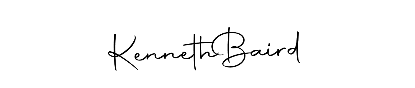 How to make Kenneth  Baird name signature. Use Autography-DOLnW style for creating short signs online. This is the latest handwritten sign. Kenneth  Baird signature style 10 images and pictures png