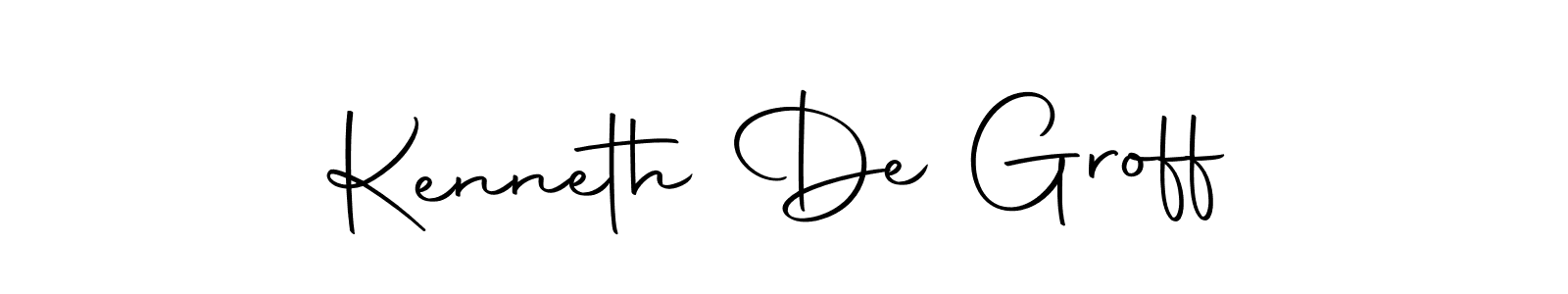 Similarly Autography-DOLnW is the best handwritten signature design. Signature creator online .You can use it as an online autograph creator for name Kenneth De Groff. Kenneth De Groff signature style 10 images and pictures png