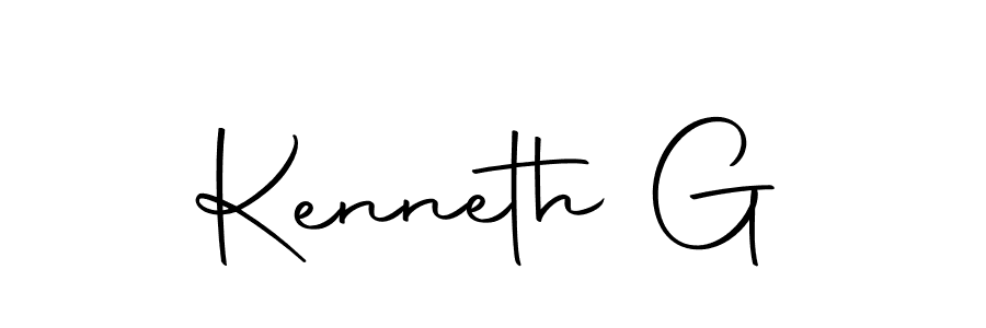 How to make Kenneth G signature? Autography-DOLnW is a professional autograph style. Create handwritten signature for Kenneth G name. Kenneth G signature style 10 images and pictures png