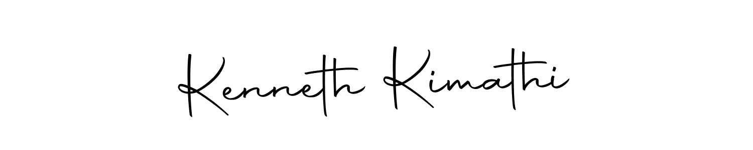Create a beautiful signature design for name Kenneth Kimathi. With this signature (Autography-DOLnW) fonts, you can make a handwritten signature for free. Kenneth Kimathi signature style 10 images and pictures png