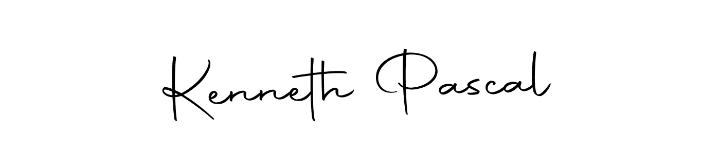 Design your own signature with our free online signature maker. With this signature software, you can create a handwritten (Autography-DOLnW) signature for name Kenneth Pascal. Kenneth Pascal signature style 10 images and pictures png