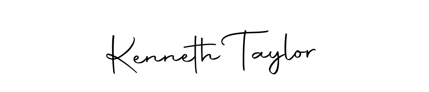 How to make Kenneth Taylor name signature. Use Autography-DOLnW style for creating short signs online. This is the latest handwritten sign. Kenneth Taylor signature style 10 images and pictures png